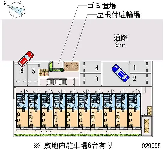 ★手数料０円★越谷市東越谷 月極駐車場